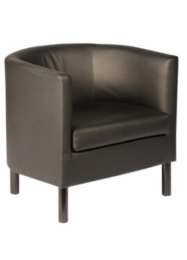 Black Lounge Tub Seat