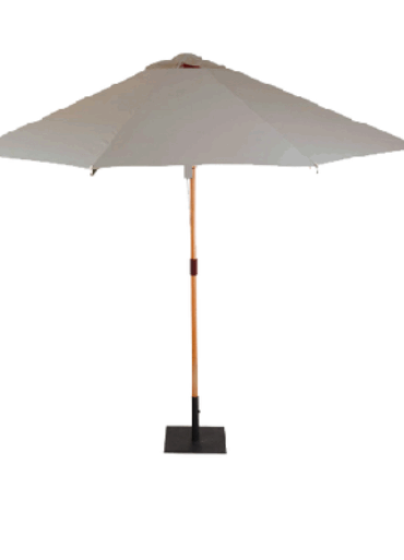 Umbrella - Market 4.2m Natural