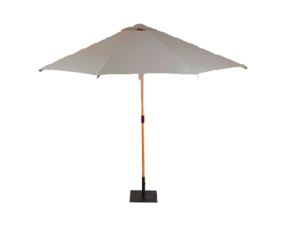 Umbrella - Market 4.2m Natural