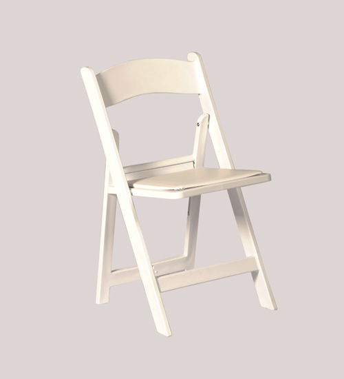 Chair - Americana White Folding