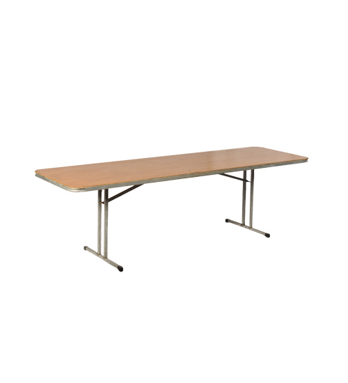 Table - Rectangle 2.4m X .75m (8' X 2'6")