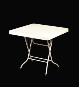 0.85m Square Table